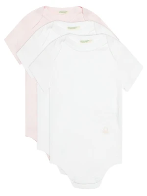 Foto del prodotto United Colors Of Benetton Set di body per bambini 3GI70B079 Rosa