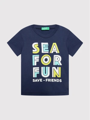 Foto del prodotto United Colors Of Benetton T-shirt 3096C15AY Blu scuro Regular Fit