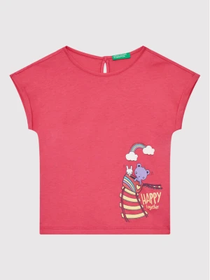Foto del prodotto United Colors Of Benetton T-shirt 3096G102W Rosa Regular Fit
