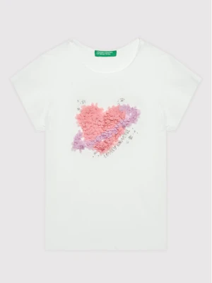 Foto del prodotto United Colors Of Benetton T-shirt 3I1XG101W Bianco Regular Fit
