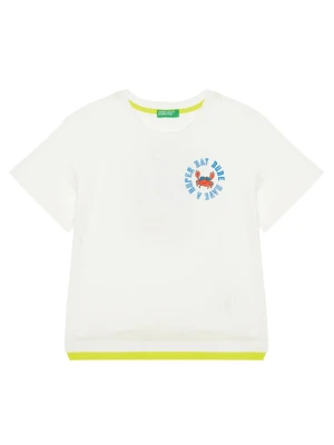 Foto del prodotto United Colors Of Benetton T-shirt 3SLUG10JF Écru Regular Fit