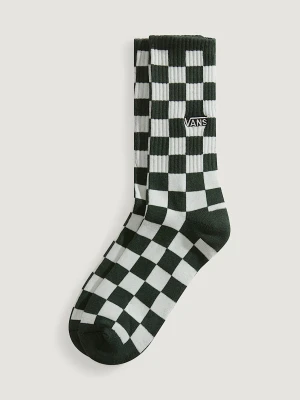 Foto del prodotto Vans - Calzettoni Checkerboard (2 paia), Uomo, Verde, Taglia: L (42.5-47​)