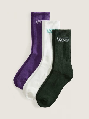 Foto del prodotto Vans - Calzettoni Classic (3 paia), Uomo, Verde, Taglia: M (38.5-42)