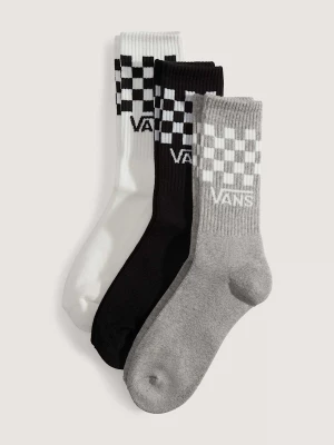 Foto del prodotto Vans - Calzettoni Classic Check (3 paia), Nero, Taglia: S (34.5-38​)