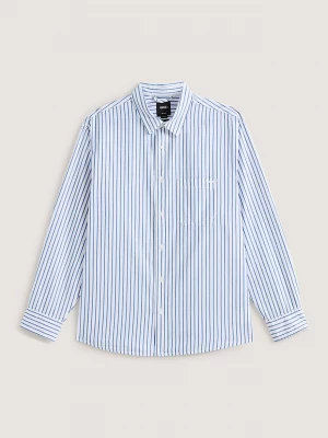 Foto del prodotto Vans - Camicia a maniche lunghe Premium Dobby Stripe, Uomo, Bianco