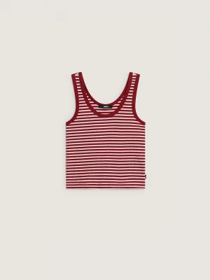 Foto del prodotto Vans - Canotta a righe Lilly, Donna, Rosso