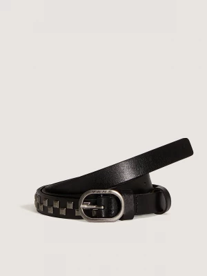 Foto del prodotto Vans - Cintura in pelle Check, Uomo, Nero