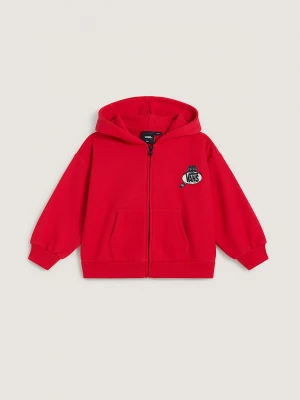 Foto del prodotto Vans - Felpa con cappuccio e zip Bambino / a Dumpster Raccoon (2-8 anni), Rosso