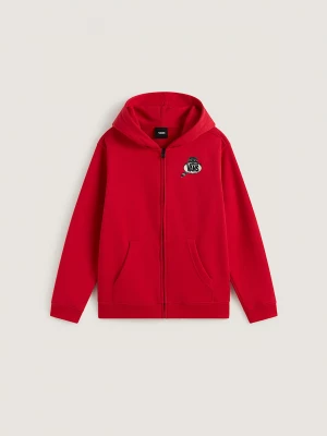 Foto del prodotto Vans - Felpa con cappuccio e zip Bambino / a Dumpster Raccoon (8-14 anni), Rosso
