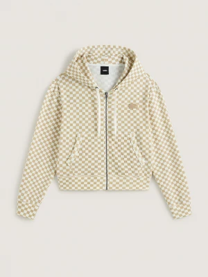 Foto del prodotto Vans - Felpa con zip intera effetto ristretto Pierce, Donna, Bianco