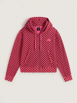 Foto del prodotto Vans - Felpa con zip intera effetto ristretto Pierce, Donna, Rosa