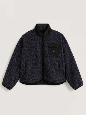 Foto del prodotto Vans - Giacca in pile Printed High, Donna, Blu