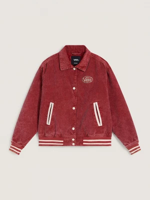 Foto del prodotto Vans - Giacca Milliken Varsity, Donna, Rosso