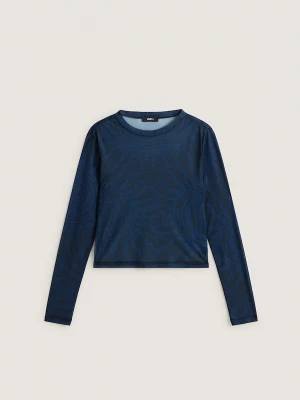 Foto del prodotto Vans - Maglia a maniche lunghe in mesh Ludlow, Donna, Blu