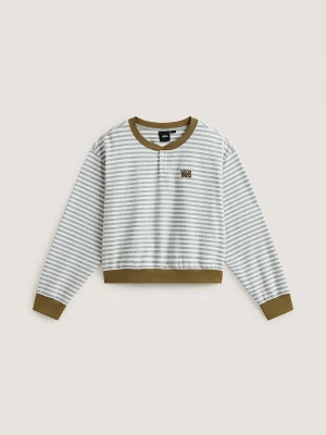 Foto del prodotto Vans - Maglia con collo a serafino e maniche lunghe Molly, Donna, Grigio