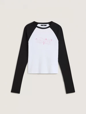 Foto del prodotto Vans - Maglietta a maniche lunghe raglan Y2K Star, Donna, Nero