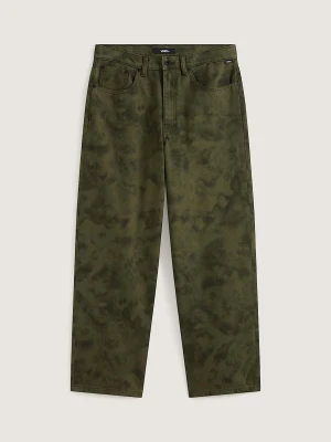 Foto del prodotto Vans - Pantaloni baggy in denim stampato Check-5, Uomo, Verde