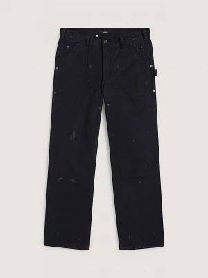 Foto del prodotto Vans - Pantaloni con doppio ginocchio A.O.D. by Slam Jam Distressed, Uomo, Nero