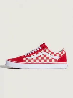 Foto del prodotto Vans - Scarpe Old Skool Checkerboard, Uomo, Rosso