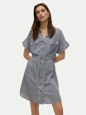Foto del prodotto Vero Moda Vestito chemisier Bumpy 10325828 Blu scuro Loose Fit