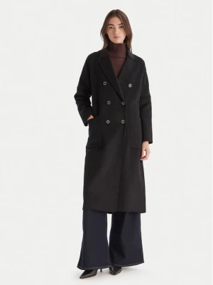 Foto del prodotto ViCOLO Cappotto di lana TF0001 Nero Regular Fit