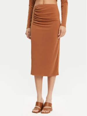 Foto del prodotto ViCOLO Gonna midi UD0010 Marrone Regular Fit