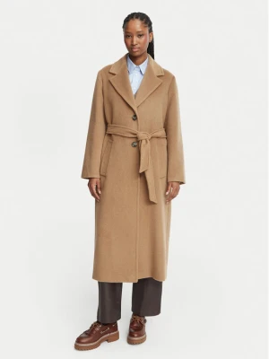 Foto del prodotto Weekend Max Mara Cappotto di lana Bronte 2625016112 Marrone chiaro Regular Fit
