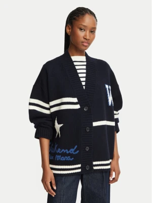 Foto del prodotto Weekend Max Mara Cardigan Belgio 2625346072 Blu scuro Relaxed Fit