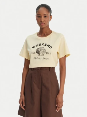 Foto del prodotto Weekend Max Mara T-shirt Bora 2615971042 Giallo Regular Fit