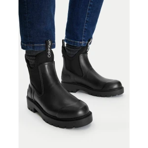 Foto del prodotto Wellington Calvin Klein Jeans Mid Rainboot Chelsea YW0YW01034 Nero
