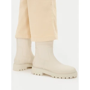 Foto del prodotto Wellington Calvin Klein Jeans Mid Rainboot Rubber YW0YW02004 Écru Crema