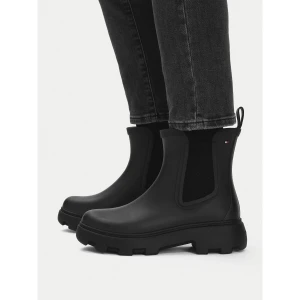 Foto del prodotto Wellington Tommy Hilfiger Flag Cleated FW0FW09387 Nero