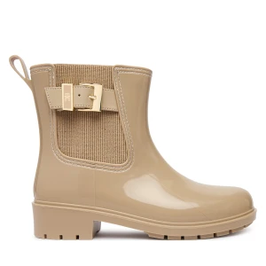 Foto del prodotto Wellington Tommy Hilfiger Th Buckle Glossy Ankle Rain Boot FW0FW09543 Beige