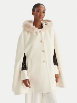 Foto del prodotto YES LONDON Cappotto di lana CD1223 Crema Regular Fit